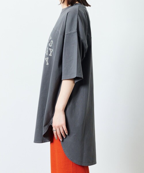 FREAK&#39;S STORE - 【タグ付き⭐FREAK&#39;S STORE】ブラウン　変形カットソー　サイズF FREAK'S STORE｜フットボール ロング スリーブ Tシャツ【限定