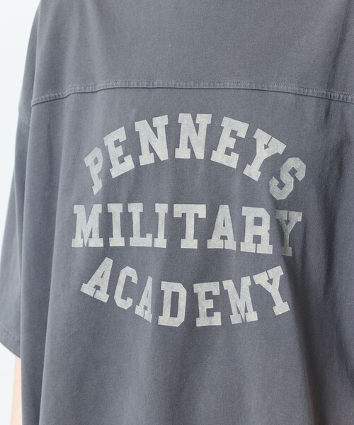 FREAK'S STORE（フリークスストア）の「【限定展開】PENNEYS×FREAK'S STORE/ペニーズ　別注 ピグメント フットボールTシャツ/ロゴT（Tシャツ/カットソー・レディース・ピンク/ブラック/グレー/ベージュ/オフホワイト・ﾌﾘ-）」の21枚目の写真