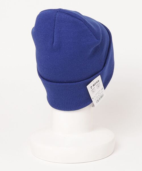 WEGO(ウィゴー)の「WEGO/カラービーニー(ニットキャップ/ビーニー・メンズ・ブラック/ブルー/ブラウン/オフホワイト・FREE)」の14枚目の写真