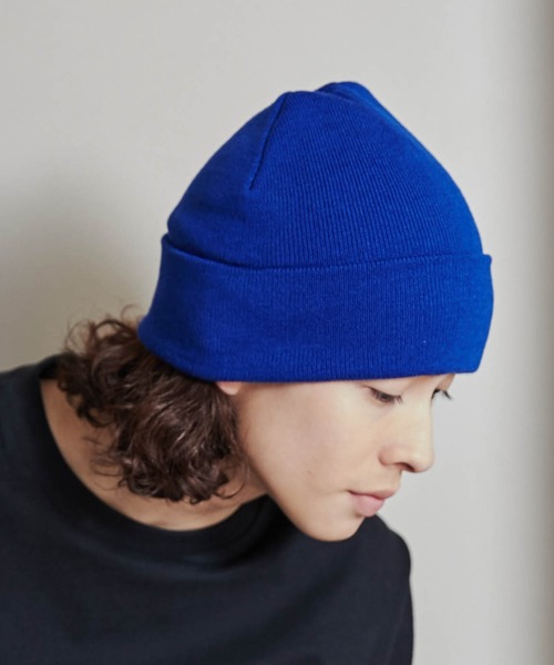 WEGO(ウィゴー)の「WEGO/カラービーニー(ニットキャップ/ビーニー・メンズ・ブラック/ブルー/ブラウン/オフホワイト・FREE)」の8枚目の写真