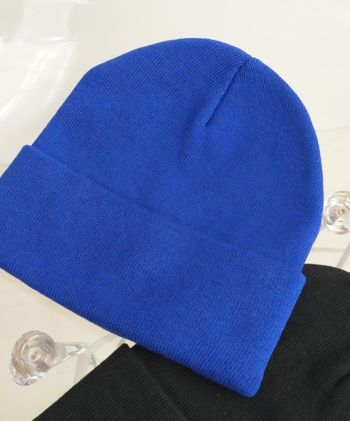 WEGO(ウィゴー)の「WEGO/カラービーニー(ニットキャップ/ビーニー・メンズ・ブラック/ブルー/ブラウン/オフホワイト・FREE)」の10枚目の写真