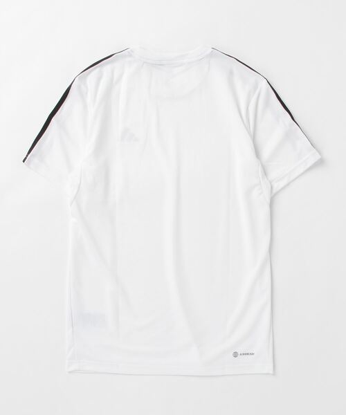 adidas(アディダス)の「アディダス adidas トレイン エッセンシャルズ スリーストライプス トレーニング半袖Tシャツ(Tシャツ/カットソー・メンズ・ブラック/ホワイト/ダークブルー・L/3L/M/LL/S)」の4枚目の写真