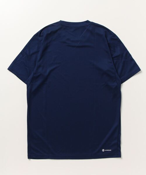 adidas(アディダス)の「アディダス adidas トレイン エッセンシャルズ スリーストライプス トレーニング半袖Tシャツ(Tシャツ/カットソー・メンズ・ブラック/ホワイト/ダークブルー・L/3L/M/LL/S)」の5枚目の写真