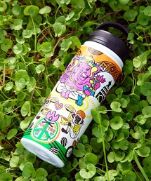 チャイハネ（チャイハネ）の「【チャイハネ】Amina×POP FIRE ヒッピーファミリーステンレスボトル（水筒）」