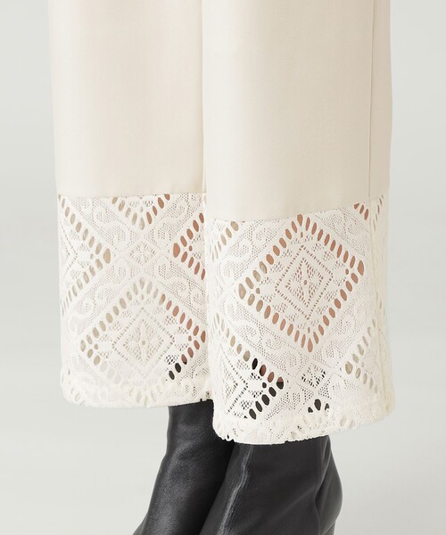 LOVELESS（ラブレス）の「キャミサロペット（サロペット/オーバーオール・レディース・ブラック/オフホワイト・36）」の8枚目の写真