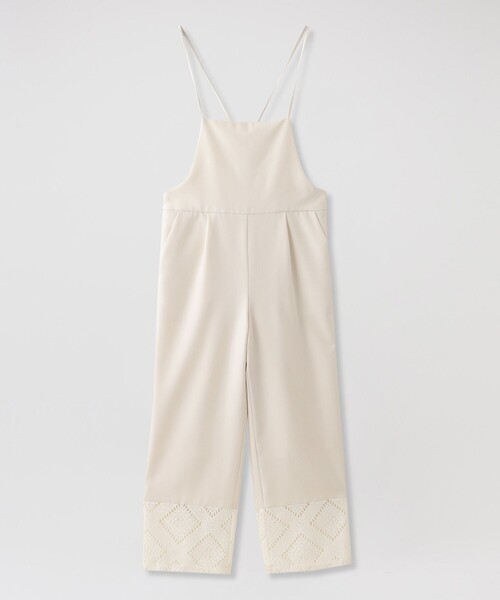 LOVELESS（ラブレス）の「キャミサロペット（サロペット/オーバーオール・レディース・ブラック/オフホワイト・36）」の12枚目の写真