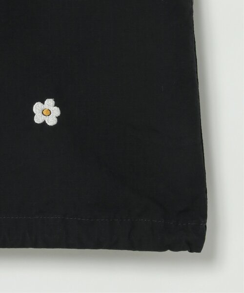 VENCEEXCHANGE（ヴァンスエクスチェンジ）の「フラワー刺繍ミリタリーベスト（ダウンベスト・メンズ・オリーブ/ブラック・M/L）」の4枚目の写真