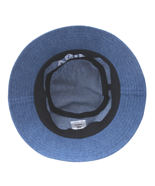 X-girl Stages（エックスガールステージス）の「XGIRL BUCKET HAT（ハット・キッズ・ブラック/ピンク/インディゴブルー・SMALL/X-SMALL/MEDIUM）」の5枚目の写真