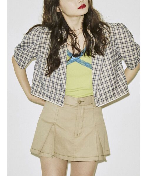 jouetie（ジュエティ）の「ベーシックタックスカパン（その他パンツ・レディース・ブラック/ベージュ/レッド・MEDIUM）」の18枚目の写真