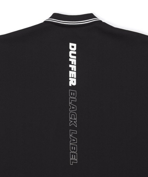 The DUFFER of ST.GEORGE（ザダファーオブセントジョージ）の「〔BLACK LABEL〕"A-PACK" LOOSE POLO ：モノトーン オーバーサイズ ポロシャツ（ポロシャツ・メンズ・ホワイト/ブラック・LARGE/MEDIUM）」の14枚目の写真