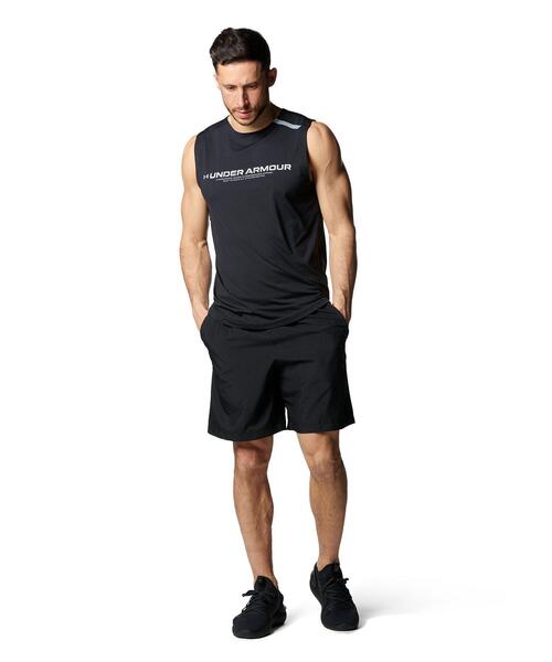 UNDER ARMOUR（アンダーアーマー）の「UAアイソチル スリーブレスTシャツ 〈グラフィック〉（トレーニング/メンズ）（タンクトップ・メンズ・ブラック・S/XL/L/XXL/M/3XL）」の6枚目の写真