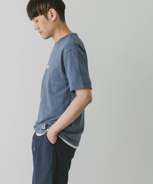 URBAN RESEARCH DOORS（アーバンリサーチドアーズ）の「melelana 半袖T-shirts（Tシャツ/カットソー・メンズ・ホワイト/ブルー/チャコールグレー・LARGE/MEDIUM）」の8枚目の写真