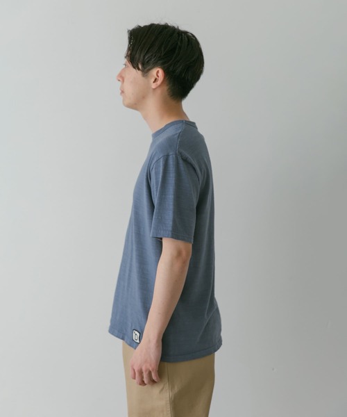 URBAN RESEARCH DOORS（アーバンリサーチドアーズ）の「melelana 半袖T-shirts（Tシャツ/カットソー・メンズ・ホワイト/ブルー/チャコールグレー・LARGE/MEDIUM）」の12枚目の写真