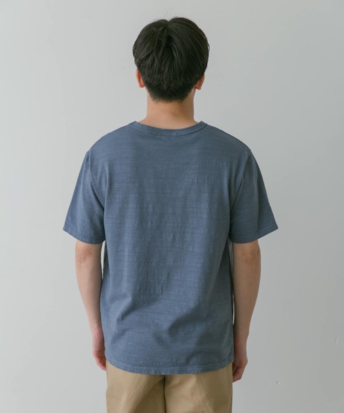 URBAN RESEARCH DOORS（アーバンリサーチドアーズ）の「melelana 半袖T-shirts（Tシャツ/カットソー・メンズ・ホワイト/ブルー/チャコールグレー・LARGE/MEDIUM）」の13枚目の写真