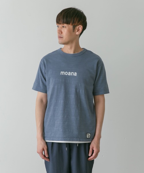 URBAN RESEARCH DOORS（アーバンリサーチドアーズ）の「melelana 半袖T-shirts（Tシャツ/カットソー・メンズ・ホワイト/ブルー/チャコールグレー・LARGE/MEDIUM）」の14枚目の写真