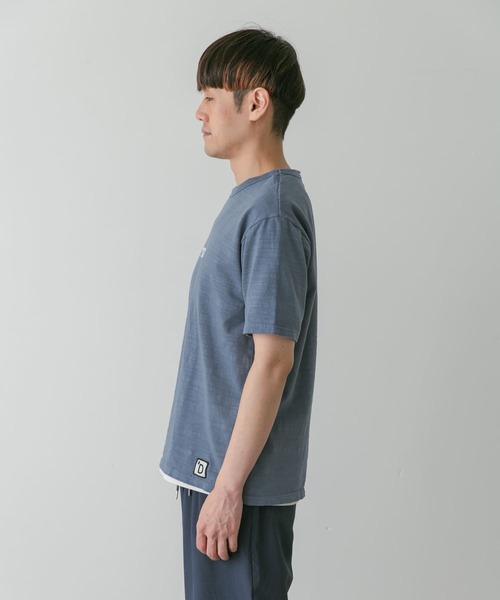 URBAN RESEARCH DOORS（アーバンリサーチドアーズ）の「melelana 半袖T-shirts（Tシャツ/カットソー・メンズ・ホワイト/ブルー/チャコールグレー・LARGE/MEDIUM）」の15枚目の写真