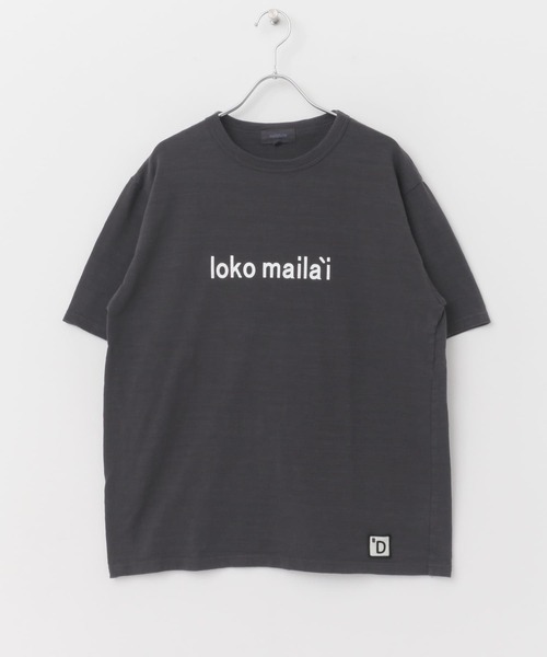 URBAN RESEARCH DOORS（アーバンリサーチドアーズ）の「melelana 半袖T-shirts（Tシャツ/カットソー・メンズ・ホワイト/ブルー/チャコールグレー・LARGE/MEDIUM）」の21枚目の写真