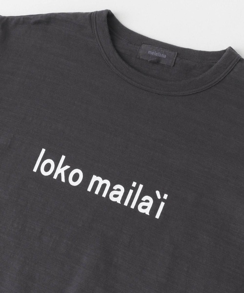 URBAN RESEARCH DOORS（アーバンリサーチドアーズ）の「melelana 半袖T-shirts（Tシャツ/カットソー・メンズ・ホワイト/ブルー/チャコールグレー・LARGE/MEDIUM）」の22枚目の写真