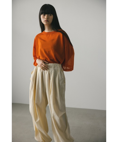 オンライン完売！STYLEMIXERツイードルーズロンパース