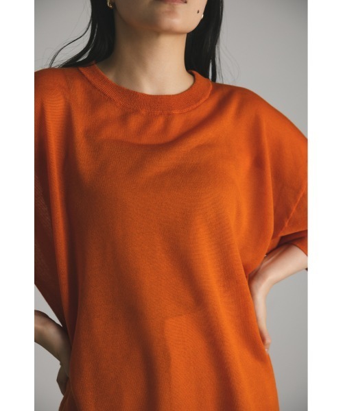 セール】シアーニットルーズT（Tシャツ/カットソー