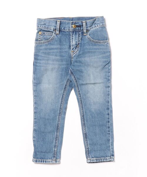 Lee(リー)の「【100-150cm】キッズ ベーシックテーパード(デニムパンツ・キッズ・ダークインディゴブルー/ブルー/インディゴブルー・120/100/140/130/150/110)」の3枚目の写真