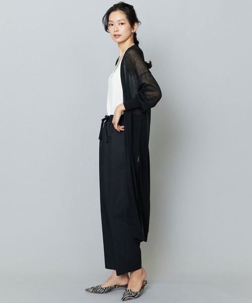 1er Arrondissement(プルミエアロンディスモン)の「コットンポリテーパードパンツ(その他パンツ・レディース・ブラック/カーキ・36/38)」の13枚目の写真