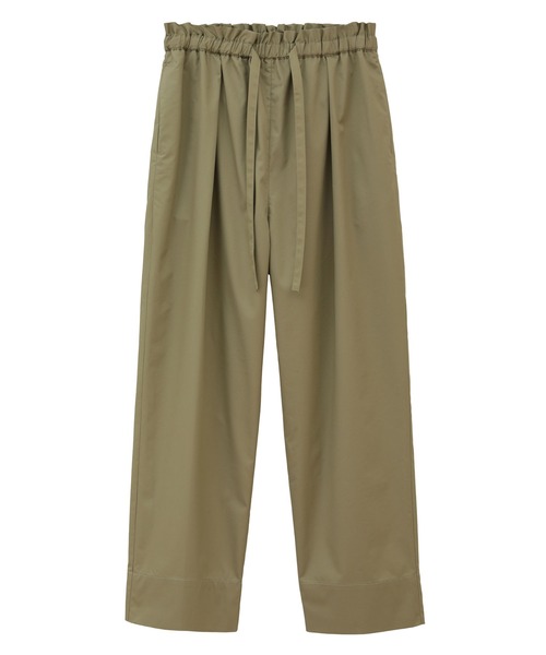 1er Arrondissement(プルミエアロンディスモン)の「コットンポリテーパードパンツ(その他パンツ・レディース・ブラック/カーキ・36/38)」の14枚目の写真