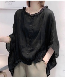 シアーオーバーシャツ