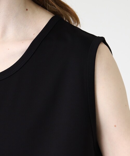 tk.TAKEO KIKUCHI(ティーケータケオキクチ)の「◆ロングタンクトップ(タンクトップ・メンズ・ブラック/ホワイト・02/03)」の8枚目の写真