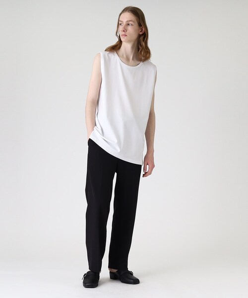 tk.TAKEO KIKUCHI(ティーケータケオキクチ)の「◆ロングタンクトップ(タンクトップ・メンズ・ブラック/ホワイト・02/03)」の16枚目の写真