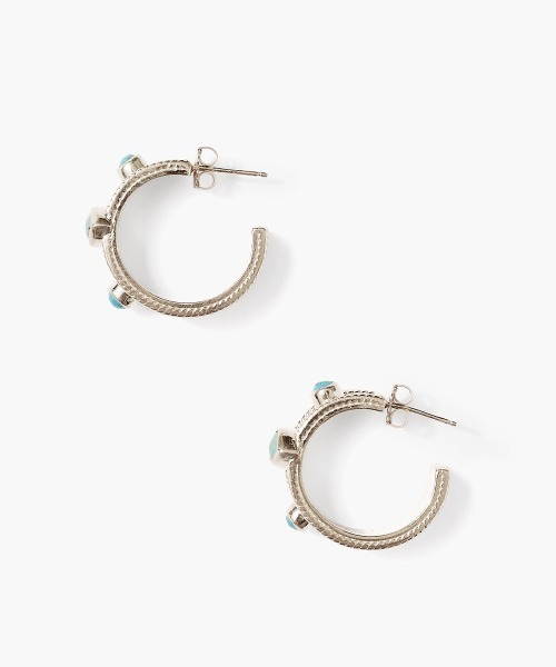 CHAN LUU（チャンルー）の「ターコイズ シルバー ピアス ES-5583（ピアス（両耳用）・レディース・ターコイズブルー・フリー）」の3枚目の写真