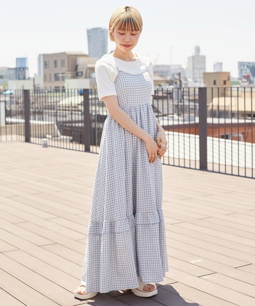 w closet(ダブルクローゼット)の「【カップ付き】アソートクルーネックプルオーバー(Tシャツ/カットソー・レディース・ブラック/ホワイト×ブラック/イエロー系その他/ブラウン系その他/オフホワイト・FREE)」の11枚目の写真