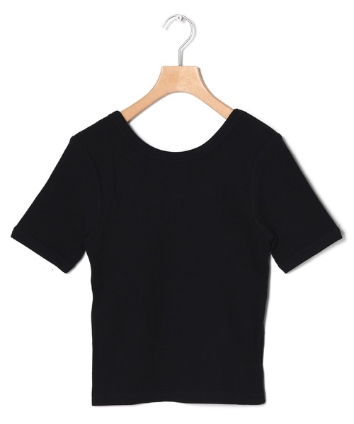 w closet(ダブルクローゼット)の「【カップ付き】アソートクルーネックプルオーバー(Tシャツ/カットソー・レディース・ブラック/ホワイト×ブラック/イエロー系その他/ブラウン系その他/オフホワイト・FREE)」の21枚目の写真
