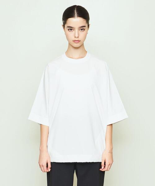 ユナイテッドアローズアンドサンズ ダイスケオバナ 黒 オーバーサイズ カットソー D.O UNITED ARROWS BY DAISUKE OBANA for WOMEN＞ Ⅱ+ ZIP CREW