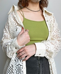 CPCM | ダブルストラップカップ付きキャミ(キャミソール)