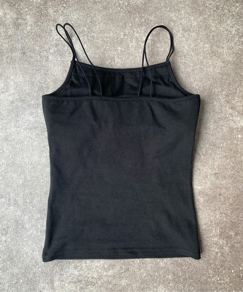 CPCM（シーピーシーエム）の「ダブルストラップカップ付きキャミ（キャミソール・レディース・ホワイト系その他/ベージュ/グリーン系その他2/ブラック・FREE）」の11枚目の写真