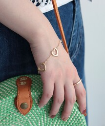 fredy emue | ハートチェーンブレスレット(ブレスレット)