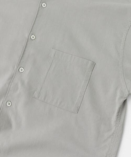 URBAN RESEARCH DOORS（アーバンリサーチドアーズ）の「『接触冷感』コンフォートバンドカラーショートスリーブシャツ（シャツ/ブラウス・メンズ・グリーン/グレー/ブラック・LARGE/MEDIUM）」の11枚目の写真