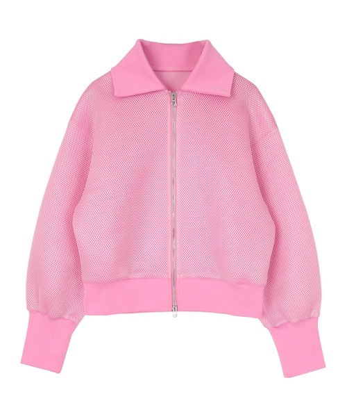 miette（ミエット）の「ダブルラッセルボリュームスリーブブルゾン（ブルゾン・レディース・ライトベージュ/ブルー/ピンク・FREE）」の17枚目の写真