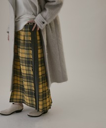 O'NEIL of DUBLIN | 【O'NEIL of DUBLIN for SALON】別注2カラーキルトチェックプリーツスカート(スカート)