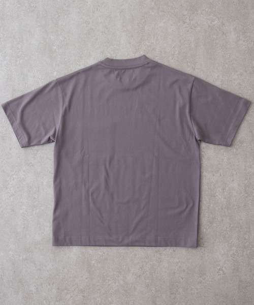 BRICK & SONS(ブリックアンドサンズ)の「ブレーティング クルーネック半袖Tシャツ(Tシャツ/カットソー・メンズ・グリーン/ホワイト/ダークオレンジ/チャコールグレー・S/M/L)」の8枚目の写真