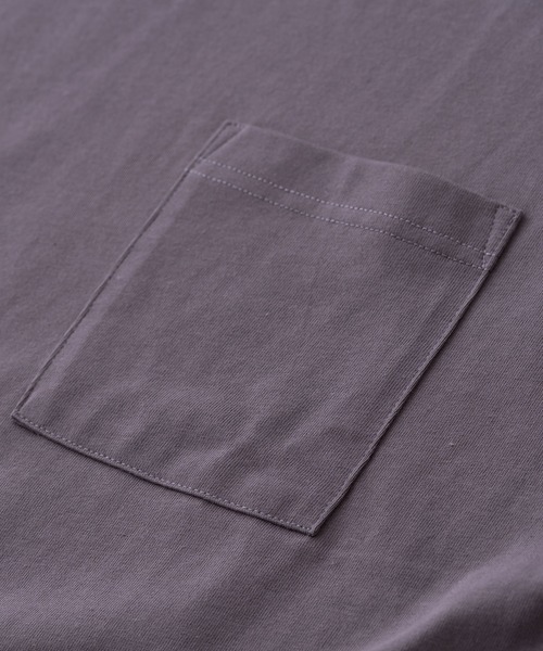 BRICK & SONS(ブリックアンドサンズ)の「ブレーティング クルーネック半袖Tシャツ(Tシャツ/カットソー・メンズ・グリーン/ホワイト/ダークオレンジ/チャコールグレー・S/M/L)」の9枚目の写真