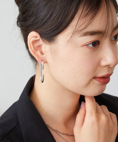 MARIA BLACK OVAL LINK ピアス MARIA BLACK（マリアブラック）の「MARIA BLACK/マリアブラック Oval
