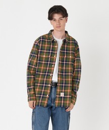 Levi's | Levi's/リーバイス WORKWEAR CLASSIC IVAN PLAID MANDARIN RED(シャツ/ブラウス)