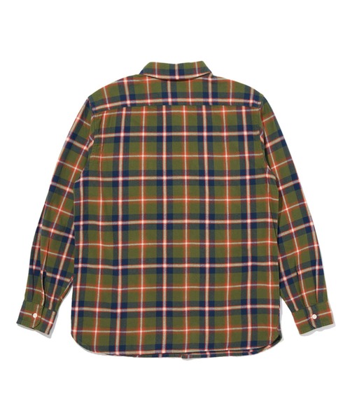 Levi's(リーバイス)の「Levi's/リーバイス WORKWEAR CLASSIC IVAN PLAID MANDARIN RED(シャツ/ブラウス・メンズ・マルチ・S/M/L/XL)」の3枚目の写真