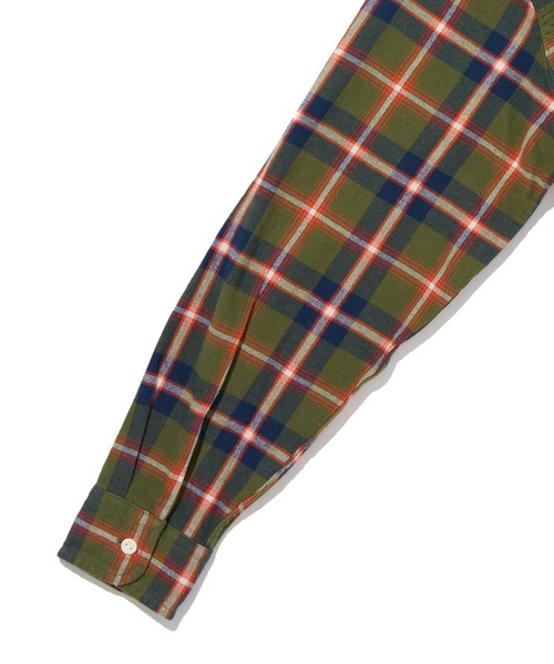 Levi's(リーバイス)の「Levi's/リーバイス WORKWEAR CLASSIC IVAN PLAID MANDARIN RED(シャツ/ブラウス・メンズ・マルチ・S/M/L/XL)」の5枚目の写真