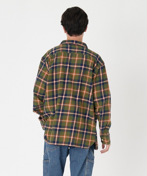 Levi's(リーバイス)の「Levi's/リーバイス WORKWEAR CLASSIC IVAN PLAID MANDARIN RED(シャツ/ブラウス・メンズ・マルチ・S/M/L/XL)」の11枚目の写真