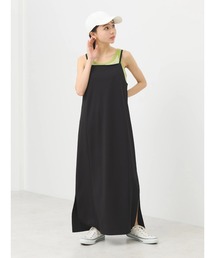earth music&ecology | ポンチIラインキャミワンピース(ワンピース)