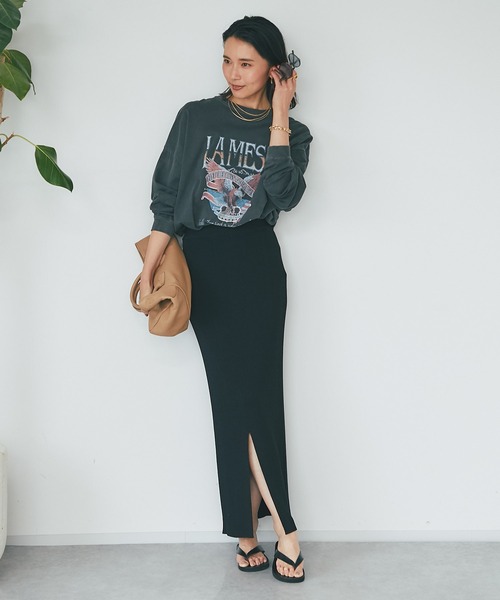 GOOD ROCK SPEED(グッドロックスピード)の「GOOD ROCK SPEED/BLACK EAGLE Tシャツ(Tシャツ/カットソー・レディース・ブラック・FREE)」の2枚目の写真