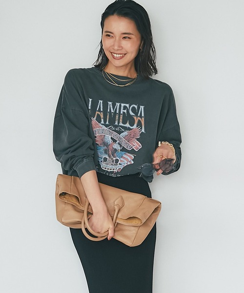 GOOD ROCK SPEED(グッドロックスピード)の「GOOD ROCK SPEED/BLACK EAGLE Tシャツ(Tシャツ/カットソー・レディース・ブラック・FREE)」の18枚目の写真